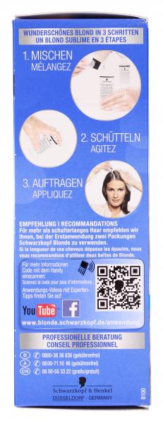 Schwarzkopf Blonde Platin Aufheller L100 eisblond