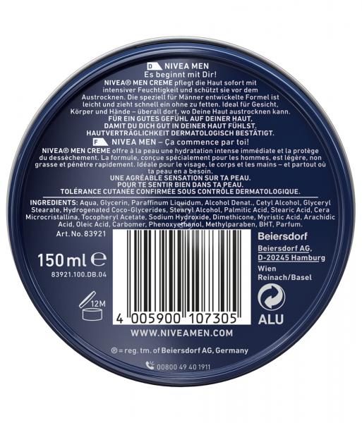 Nivea Men Creme 