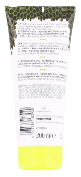 Fruttini My rebellion is kiwi Body Lotion