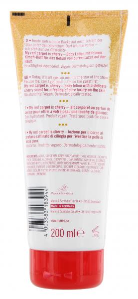 Fruttini My red carpet is cherry Body Lotion