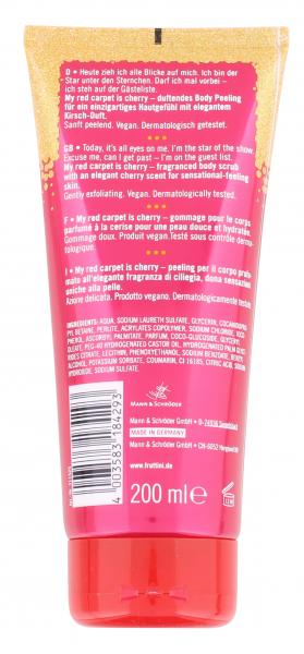 Fruttini My red carpet is cherry Body Scrub