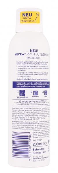 Nivea Protect & Shave Rasiergel