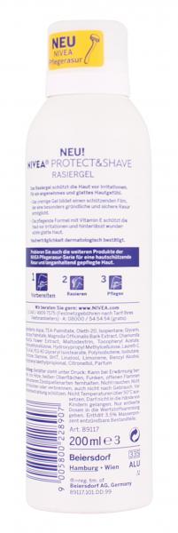 Nivea Protect & Shave Rasiergel