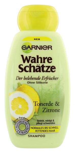 Garnier Wahre Schätze belebendes Shampoo Tonerde und Zitrone