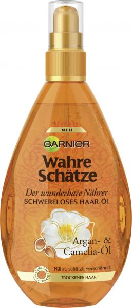 Garnier Wahre Schätze Haar-Öl Argan- & Camelia-Öl