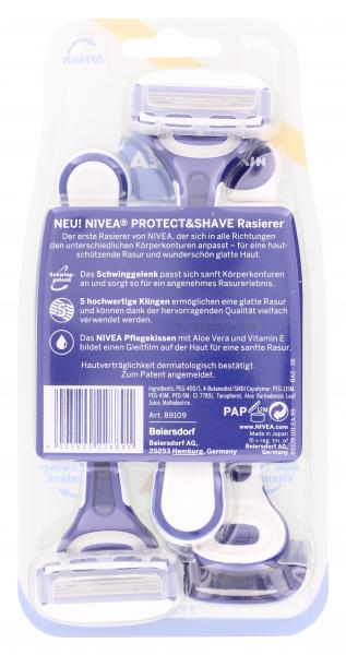Nivea Protect & Shave Schwinggelenk-Rasierer