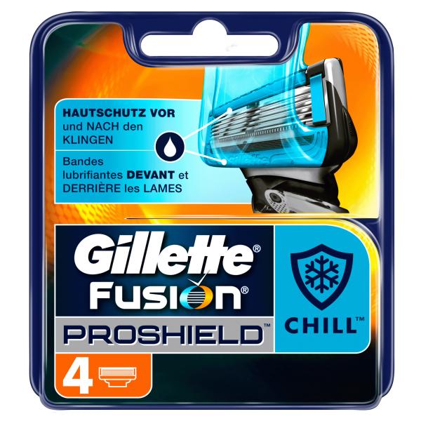 Gillette Fusion Proshield Chill Klingen