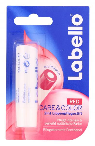 Labello Care & Color red