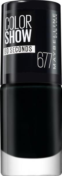 Maybelline New York Colorshow Nagellack 677 blackout