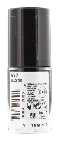 Maybelline New York Colorshow Nagellack 677 blackout