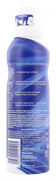 Nivea Pflegedusche Seidenmousse creme care