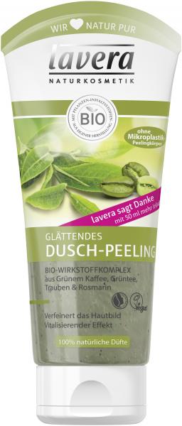 Lavera Dusch-Peeling mit Grünem Kaffee, Grüntee, Trauben & Rosmarin