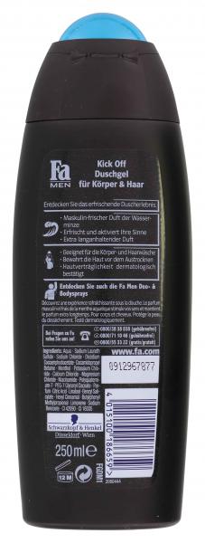 Fa Men Kick off Refreshing Duschgel Körper & Haar