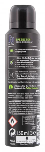 Fa Men Deo & Bodyspray Speedster