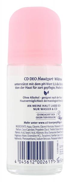 CD Deo Roll-On Hautzart Wildrose