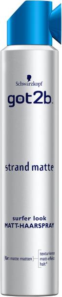 Schwarzkopf got2b Strandmatte Haarspray matt