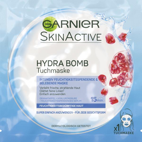 Garnier Skin Active Hydra Bomb Tuchmaske Granatapfel