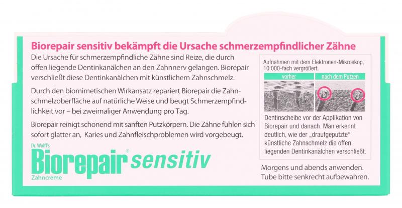 Dr. Wolff's Biorepair Zahncreme sensitiv