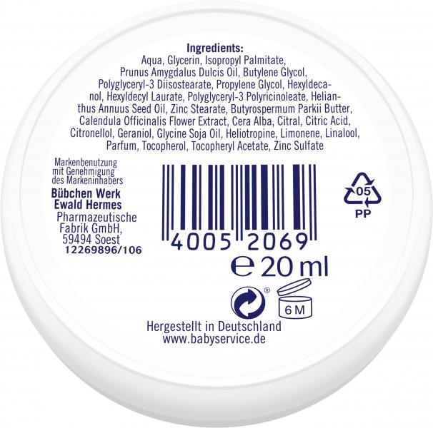 Bübchen Calendula Gesichtspflege Creme