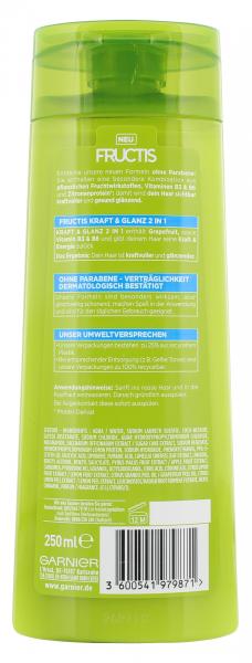 Garnier Fructis Kraft & Glanz kräftigendes Shampoo 2in1
