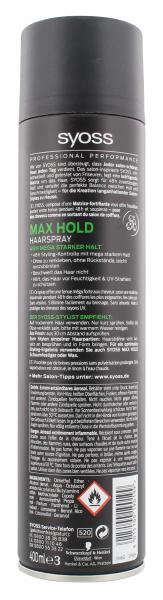 Syoss Max Hold Haarspray mega stark
