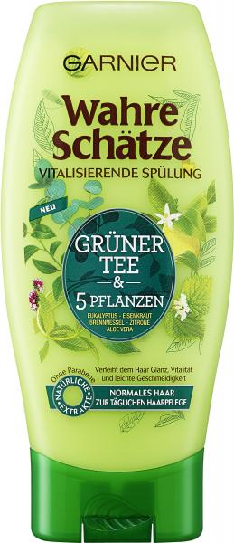 Garnier Wahre Schätze Spülung Grüner Tee & 5 Pflanzen