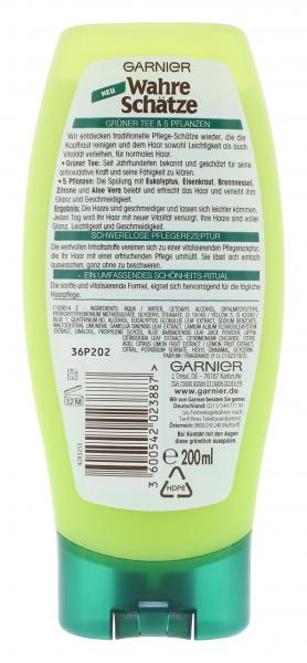 Garnier Wahre Schätze Spülung Grüner Tee & 5 Pflanzen
