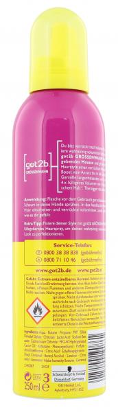 Schwarzkopf Got2b Schaumfestiger Grössenwahn
