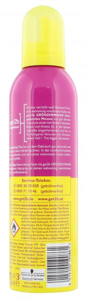 Schwarzkopf Got2b Schaumfestiger Grössenwahn