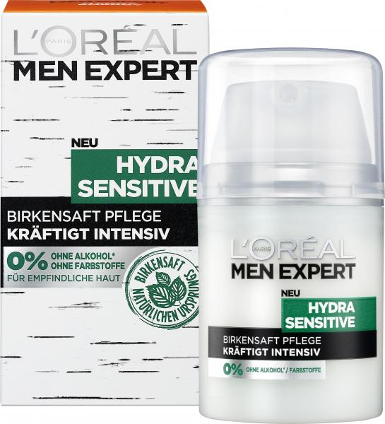 L'Oréal Men Expert Hydra Sensitive Birkensaft Pflege