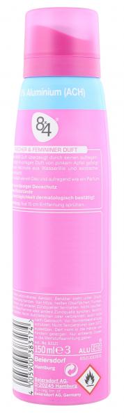 8x4 Pink Fresh Deo Spray Seerose-Drachenfrucht-Pinker Apfel