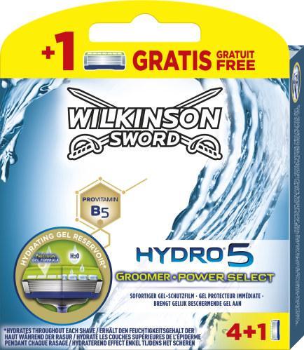 Wilkinson Sword Hydro 5 Groomer & Power Select Klingen