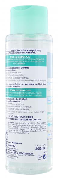 Nivea Shampoo Mizellen Tiefenreinigend
