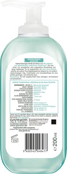 Garnier Skin Active Waschgel Aloe Vera