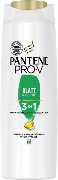 Pantene Pro-V 3in1 Shampoo-Spülung-Kur Glatt & Seidig