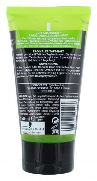 Schwarzkopf 3 Wetter Taft Marathon Power Gel radikaler Haltt