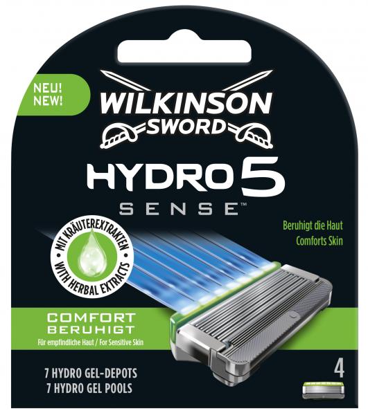 Wilkinson Sword Hydro 5 Sense Comfort beruhigt Klingen