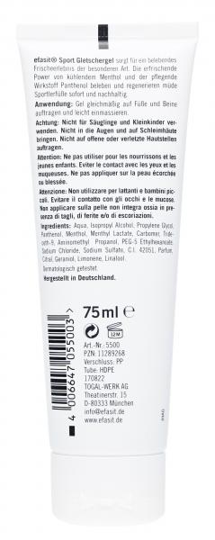 Efasit Sport Gletscher Gel