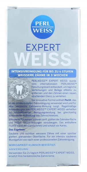 Perlweiss Expert Weiss Zahnweiss Zahncreme