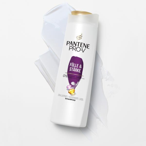 Pantene Pro-V Fülle & Stärke Shampoo, Pro-V Formel + Antioxidantien, Für schwaches, dünner werdendes Haar