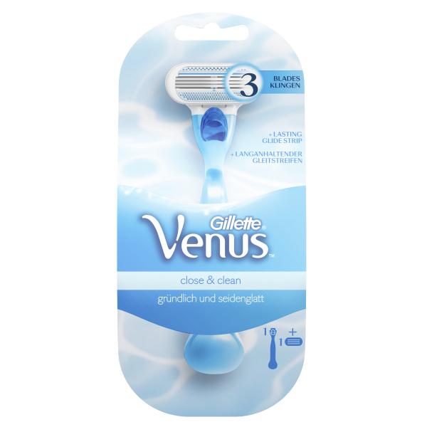 Gillette Venus Close & Clean Rasierer