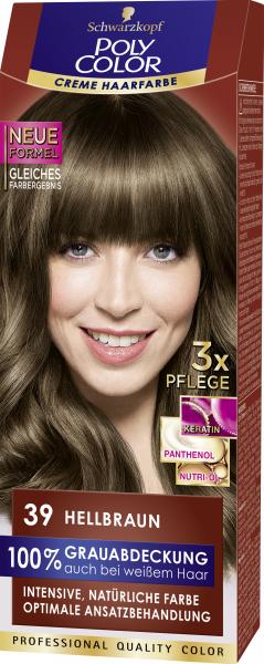 Schwarzkopf Poly Color Creme Haarfarbe 39 Hellbraun Online Kaufen Bei Combi De