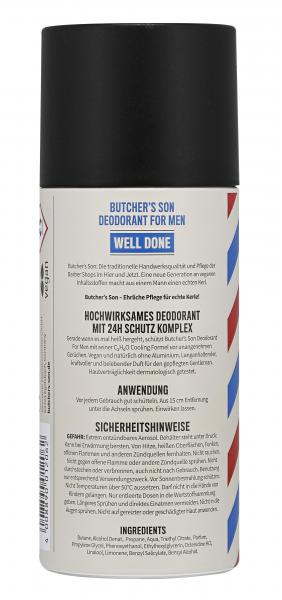 Butcher's Son Deodorant For Men Well Done