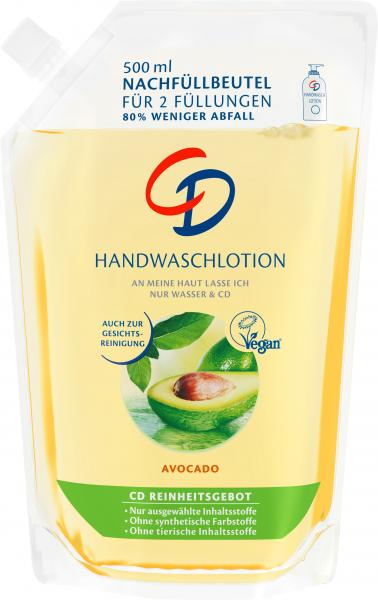 CD Waschlotion Avocado Nachfüllbeutel