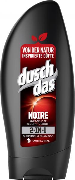 Duschdas 2in1 Noire Duschgel & Shampoo Anregender Zedernholzduft