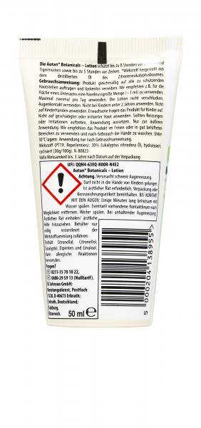 Autan Botanicals Lotion