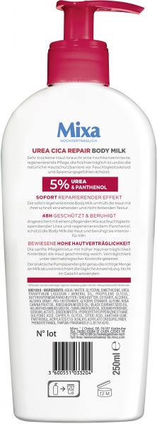Mixa Body Milk Urea Cica Repair sehr trockene Haut