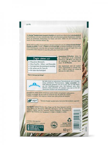Kneipp Badekristalle Energie & Vitalität