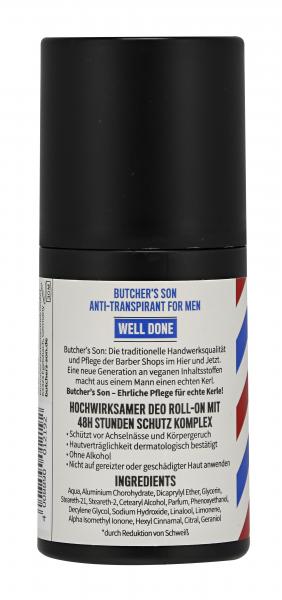 Butcher's Son Anti-Transpirant For Men Well Done