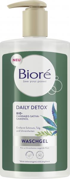 Bioré Daily Detox Waschgel Bio-Cannabis-Sativa-Samenöl
